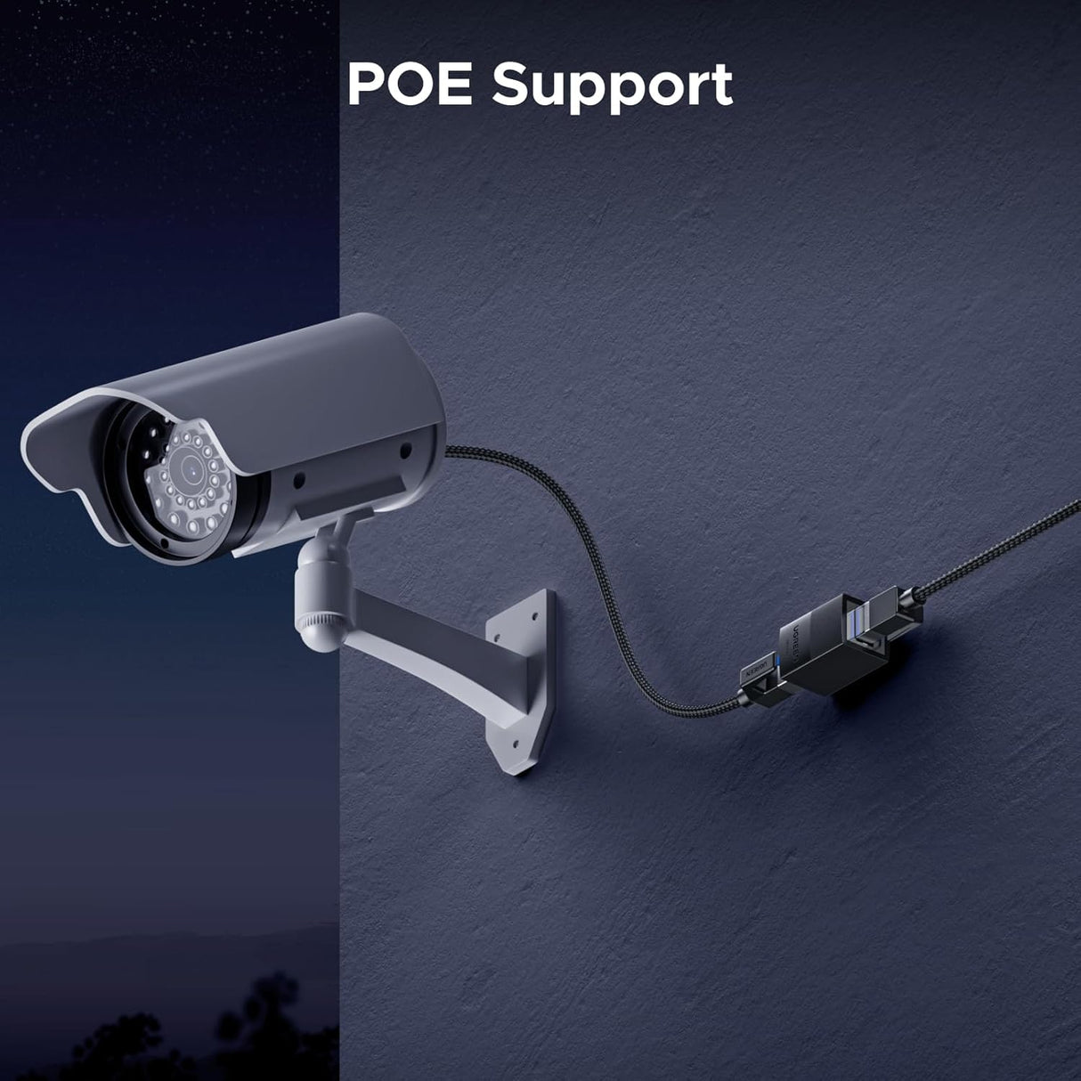 UGREEN RJ45 কাপলার, 10Gbps, শিল্ডেড ইন্টারনেট জয়েনার, Cat7, Cat6, Cat5e, Cat5 এর জন্য মহিলা থেকে মহিলা সংযোগকারী (1 প্যাক) (55359) 