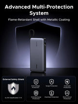UGREEN Nexode Power Bank 25000mAh 165W with Built-in Cables (55995B)