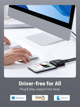 UGREEN 20611 USB 3.0 to SATA adapter driver-free for all systems