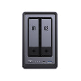 Ugreen DXP2800 নেটওয়ার্ক সংযুক্ত স্টোরেজ 2-Bay (SATA), Intel X86 12th Generation N Series 4 Cores 4 Threads, 8GB DDR5 RAM, 2.5GbE Lan পোর্ট, eMMC 32GB, Diskless (25369) EU