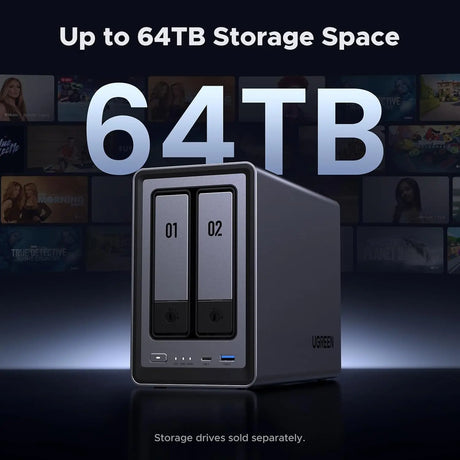 Ugreen DXP2800 Network Attached Storage 2-Bay (25242) Ugreen
