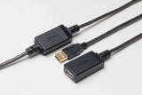 UGREEN USB 2.0 Active Extension Cable 15M Signal Booster Repeater A Male to Female Keyboard Mouse Printer Webcam (10323)