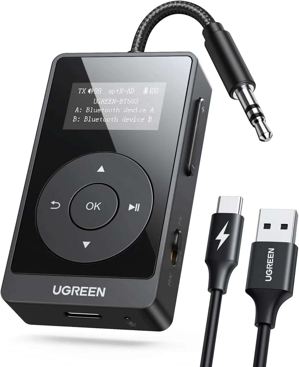 UGREEN Bluetooth 5.3 Transmitter Receiver with aptX Ugreen