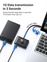 Ugreen 4-Port Usb 3.0 Hub Super Speed For Your Macbook Macbook Air, Mac Mini And Microsoft Surface, Ultrabooks 30 Inch Cable Usb Hub (20291) - Ugreen India
