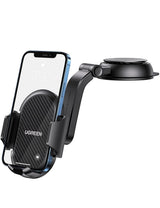 UGREEN Waterfall-Shaped Suction Cup Car Phone Mount Dashboard Cell Phone Holder Compatible with iPhone 12 11 Pro XR X XS Max 8 7 6 Plus 6S, Samsung Galaxy S20 S10 S9 S8 Plus Note 10 9 8(20473)