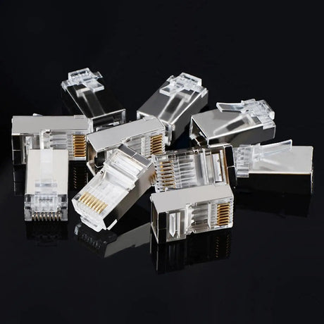 UGREEN Cat 6 Shielded Crystal Head 100 Pcs(50248) - Ugreen India