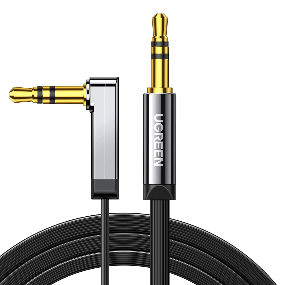 UGREEN 3.5mm Aux Audio Cable, 90° Right Angle, 0.5m - image 8