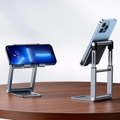 UGREEN Phone Stand for Desk Cell Phone Stand Holder Adjustable Height Phone Holder Foldable Portable Compatible with iPhone 13 Pro Max 12 11 XS XS XR iPhone SE Samsung Galaxy S22 Ultra 4 - 7.9'' (50324) - Ugreen India