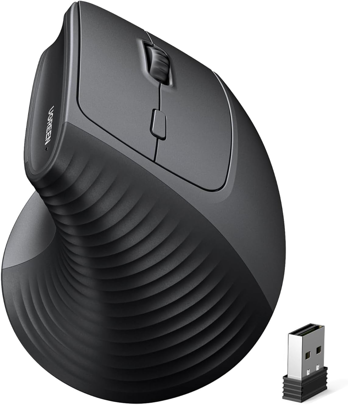 UGREEN M571 55916 wireless vertical ergonomic mouse with USB receiver