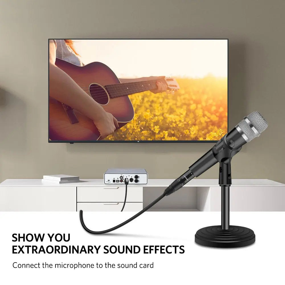 UGREEN 3M XLR Male to Female Microphone Extension Cable 3-Pin Balanced Audio Cord Studio Recording Mixer Amplifier 20711