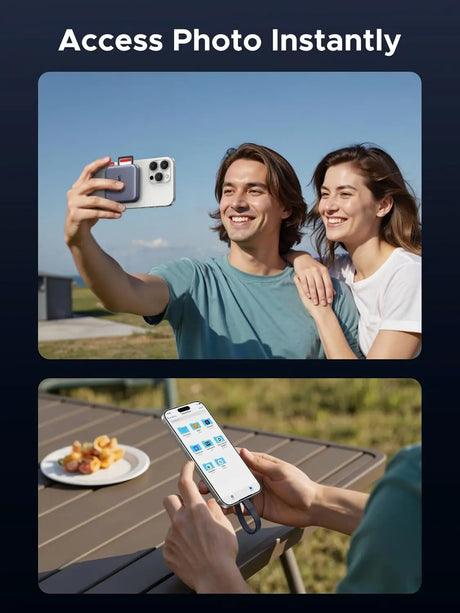 UGREEN Magnetic USB C SD 4.0 Card Reader, Portable Micro SD Card Reader Memory Card Reader Adapter for iPhone 16/15 MacBook Compatible 312MB/s SD/TF/Micro SD Ugreen