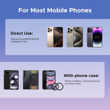 UGREEN Phone Mount for Magsafe Air Vent Car Mount Magnetic Never Block Phone Holder Strengthen Magnetic Power Compatible with iPhone 17 16 15 Pro Max 14 13 12 Pro Mini MagSafe Case (65185)