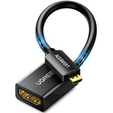 UGREEN Micro HDMI to HDMI Cable Type D Male to Type A Female Adapter 4K 3D GoPro Hero 5 Raspberry Pi 4 20134
