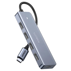 UGREEN 4-Port USB Type C Hub to USB 3.0 Adapter Micro USB Power MacBook Pro iMac Samsung Galaxy Note Dell XPS (70336) Ugreen