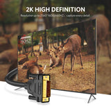 UGREEN 3M DVI-D 24+1 Dual Link Male to Male Digital Video Cable Gold Plated Ferrite Core 2560x1600 Gaming DVD Laptop HDTV 11607