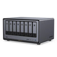 UGREEN NASync DXP8800 Plus 8-Bay Desktop ,Diskless, Intel i5 1235u 10-Core CPU, 2 * 10GbE, 128GB SSD, 8x SATA, 2x M.2 NVMe Slots, 10GbE, 8K HDMI, Thunderbolt 4 (35126) Ugreen