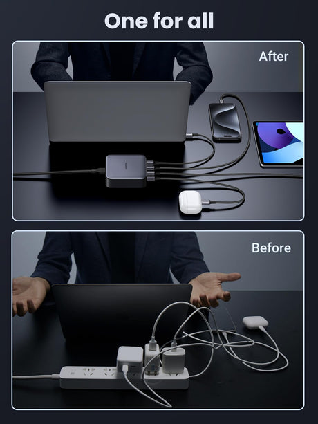 UGREEN Nexode 90928 100W 4-port GaN desktop charger one charger for all your devices