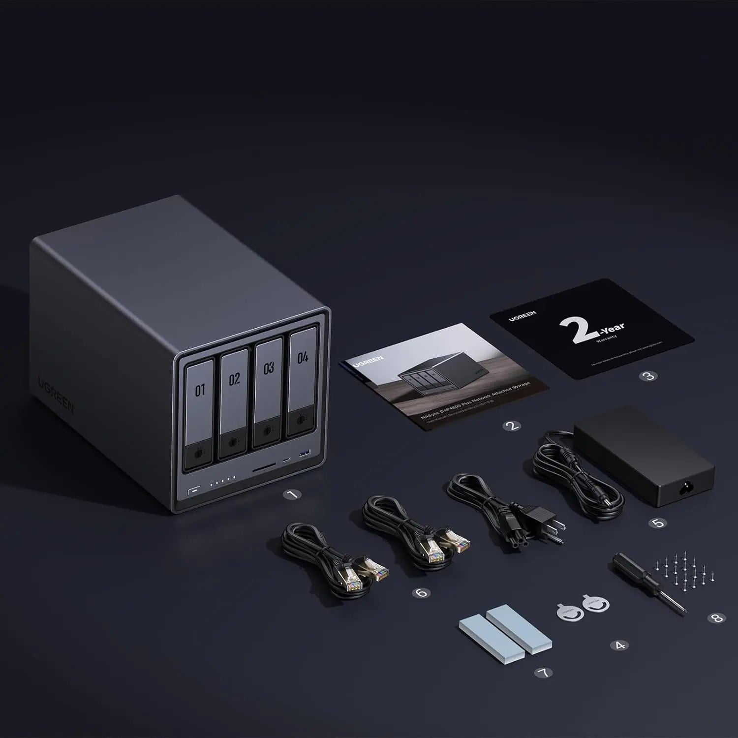 UGREEN 4-Bay Desktop NAS - Powerful and Flexible Storage