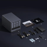 UGREEN NASync DXP4800 4-Bay Desktop NAS, Intel N100 Quad-core CPU, 8GB DDR5 RAM, 32G eMMC, 2 * 2.5GbE, 2 * M.2 NVMe Slots, 4K HDMI, Diskless (25372) Ugreen