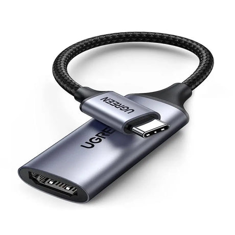 UGREEN USB C 3.1 Male to HDMI 2.0 Female Adapter Cable Support 4K@60Hz, Thunderbolt Compatible for iPad Pro,MacBook Pro/Air,Samsung S10/S9/S8/Note 10/Tab S6,Surface Pro 7,Huawei P30,HP X360,Dell,Lenovo etc. (70444) - Ugreen India
