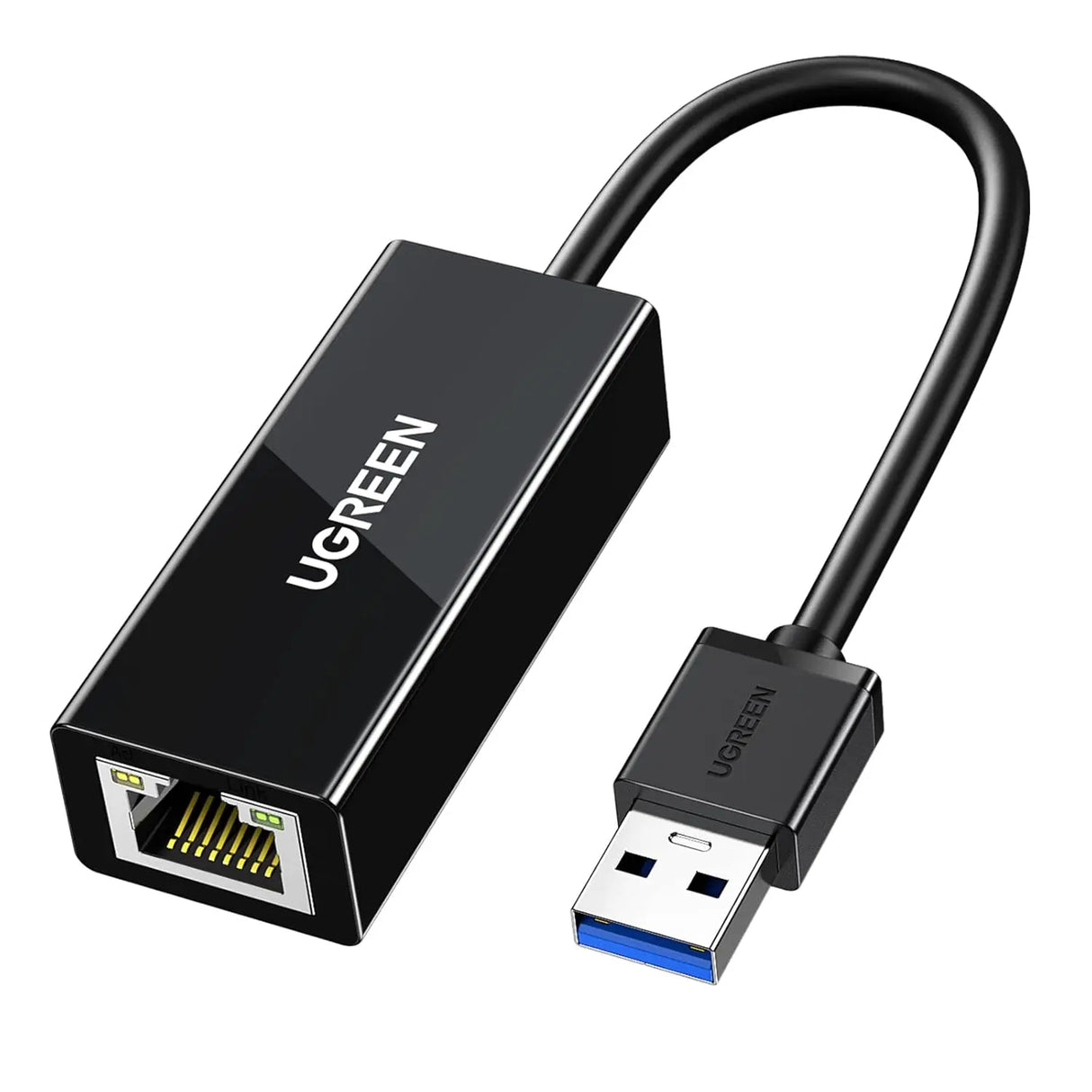 UGREEN USB 3.0 Ethernet Adapter Gigabit 1000Mbps 10/100/1000 Network Nintendo Switch MacBook Surface Pro Laptop PC Wired LAN 20256