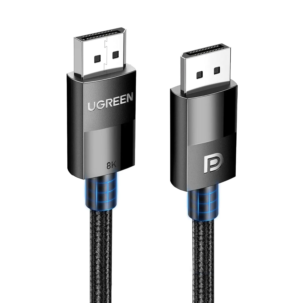 UGREEN 2M DisplayPort 1.4 Cable 8K@60Hz 4K@144Hz DP to DP High Speed HDR HBR3 DSC Monitor Graphics Card PC Laptop 80392