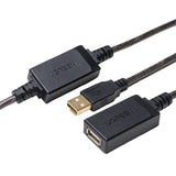 UGREEN USB 2.0 Active Extension Cable 15M Signal Booster Repeater A Male to Female Keyboard Mouse Printer Webcam (10323)
