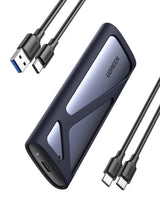 UGREEN M.2 NVMe SATA SSD Enclosure USB-C 3.2 Gen2 10Gbps Thunderbolt 3 Tool-Free External Case 2280 2260 2242 2230 (90264)