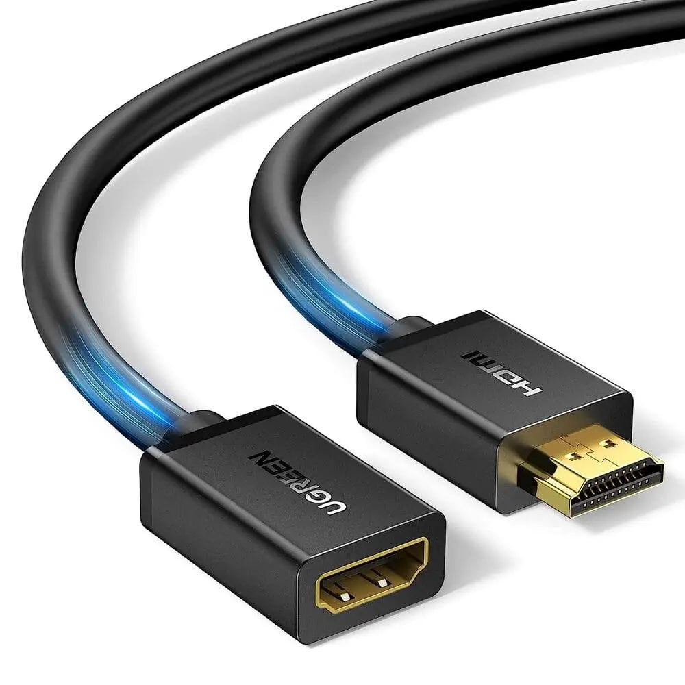 UGREEN 5m HDMI Male to Female Extension Cable 4K*2K@30Hz Compatible for Nintendo Switch Xbox One S 360 PS5 PS4 Roku TV Stick Blu Ray Player Google Chromecast Wii U HDTV Laptop PC (10146) - Ugreen India