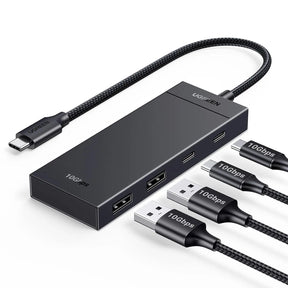 UGREEN 10Gbps 4-in-1 USB C Hub USB 3.2 Adapter 2 USB-C 3.2 2 USB-A 3.2 MacBook Pro Air iPad iPhone 15 Surface (35583) Ugreen