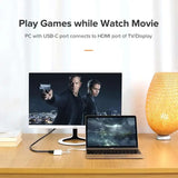 UGREEN USB-C To 4K HDMI+ VGA Converter - White (30843) - Ugreen India