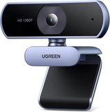UGREEN USB Webcam, FHD 1080P/30fps For PC Webcam with Microphone, Clear Stereo Audio, Auto Light Correction, 85° View Web Cam for Live Streaming, Video Calling, Studying, Conferences etc. (15728) - Ugreen India
