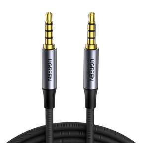 UGREEN 10648 1m braided 3.5mm 4-pole TRRS audio cable 