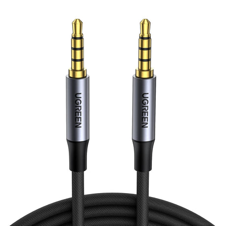UGREEN 10648 1m braided 3.5mm 4-pole TRRS audio cable 