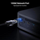 UGREEN NASync DXP480T Plus 4-Bay All-Flash SSD NAS Intel i5 1235u 10-Core 8GB DDR5 128G SSD 10GbE WiFi6 8K HDMI (25892)