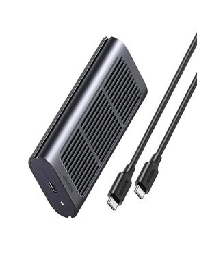 UGREEN USB-C M.2 NVMe SSD Enclosure 20Gbps USB 3.2 Gen 2x2 External Case M-Key M+B Key 2242 2260 2280 Tool-Free (80554) Ugreen