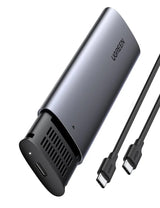 UGREEN M.2 NVMe SSD Enclosure USB 3.2 Gen 2 10Gbps Aluminum Tool-Free External Hard Drive Case Portable 2280 (10902)