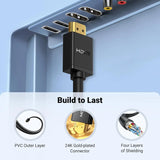 UGREEN 3M HDMI 2.0 Extension Cable Male to Female Extender 4K@60Hz High Speed UHD HDTV Monitor PS5 Xbox Laptop PC Black 10145