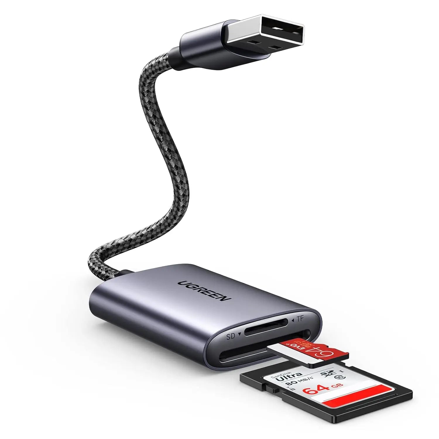UGREEN USB 3.0 to SD TF Card Reader - Fast Data Transfer – Ugreen