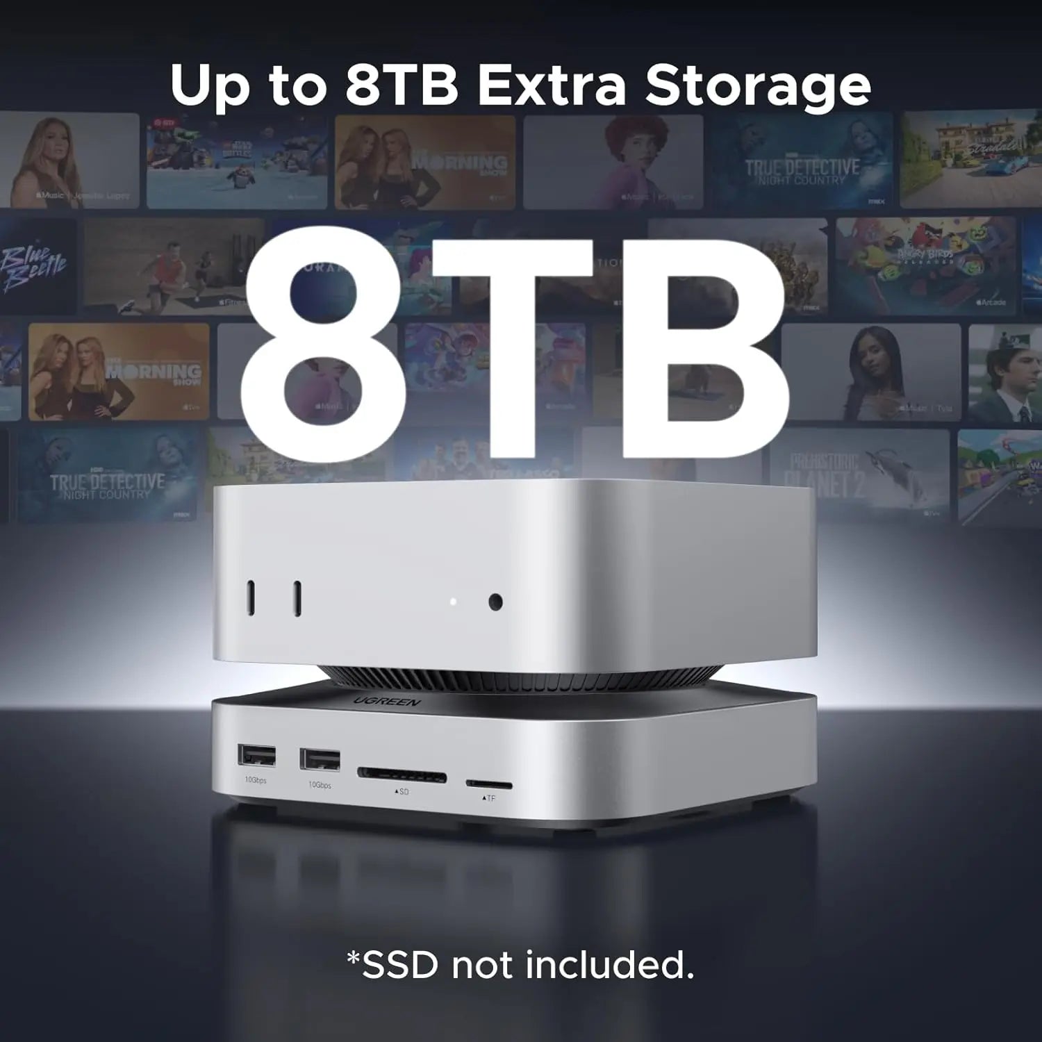UGREEN Mac mini M4 Dock & SSD Enclosure | Fast USB Ports – Ugreen