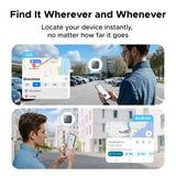UGREEN FineTrack Duo Smart Tracker for iOS or Android, USB-C Rechargeable Item Finder Tag – 75646P