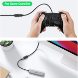 UGREEN 0.5M USB 3.0 Male To Female Gold Plated Extension Cable with 5Gbps Transfer Speed Compatible With PC, Game Consoles, Monitors (30125)