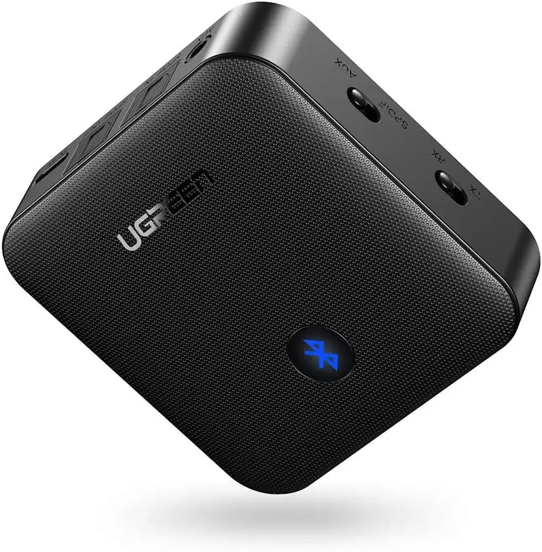 UGREEN Bluetooth 5.0 Transmitter Receiver 2-in-1 aptX Low Latency Wireless Audio Adapter TV Car AUX Optical USB 70158