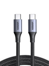 UGREEN 2M 240W PD3.1 USB C to USB C Cable, Fast Charging Cord Type C Compatible with MacBook Pro 2022, iPad Pro 2022, Elitebook, Dell XPS/Inspiron, Samsung Galaxy S22/Z Fold, Pixel, Switch, etc. 6.6FT (90440) - Ugreen India
