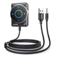 UGREEN 2024 Latest Bluetooth 5.4 Aux Car Adapter, [Enhanced Connection & Noise Cancellation], Bluetooth Aux Receiver with Nylon Braided Cable, Plug & Play for Car Music/Hands-Free Calls/Stereo Audio (35002) - Ugreen India