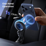 UGREEN Phone Mount for Magsafe Air Vent Car Mount Magnetic Never Block Phone Holder Strengthen Magnetic Power Compatible with iPhone 17 16 15 Pro Max 14 13 12 Pro Mini MagSafe Case (65185)