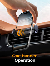 UGREEN Car Phone Holder Air Vent Cell Phone Mount Cradle 360 Degree Rotation Aluminum Arm Compatible with iPhone 13 12 Pro Max 11 X 8 7 Samsung Note 10 Galaxy S21 Ultra S20 S10(10422)