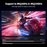 UGREEN HDMI 2.1 Cable 5M 8K 60Hz 4K 240Hz 165Hz 144Hz 120Hz 48Gbps High Speed UHD eARC HDR HDCP Dolby Vision VRR (35376)
