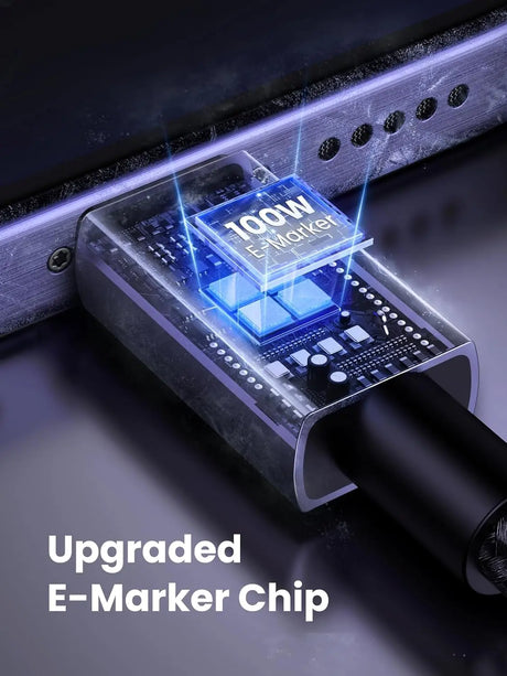 UGREEN 1.6FT/0.5M 100W USB C to USB C Fast Charging Cable for iPhone 16/16 Pro/16 Pro Max/15, MacBook Pro/Air, Galaxy S24/S23, iPad Pro/Air, Pixel 8 etc.(35985) - Ugreen India