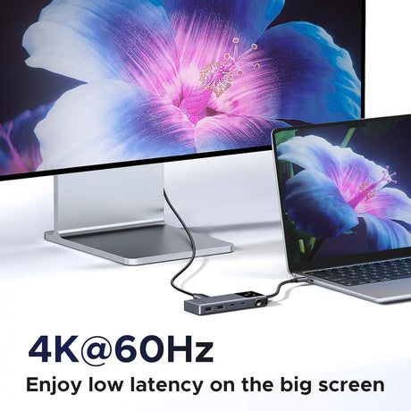 UGREEN Uno 6 In 1 USB-C Hub with 10Gbps 2*USB-C & 2*USB-A Data Ports, 1*PD, 1*4K@60Hz HDMI for MacBook Pro/Air, iPad Pro, Surface, XPS, Thinkpad and More (35998) - Ugreen India